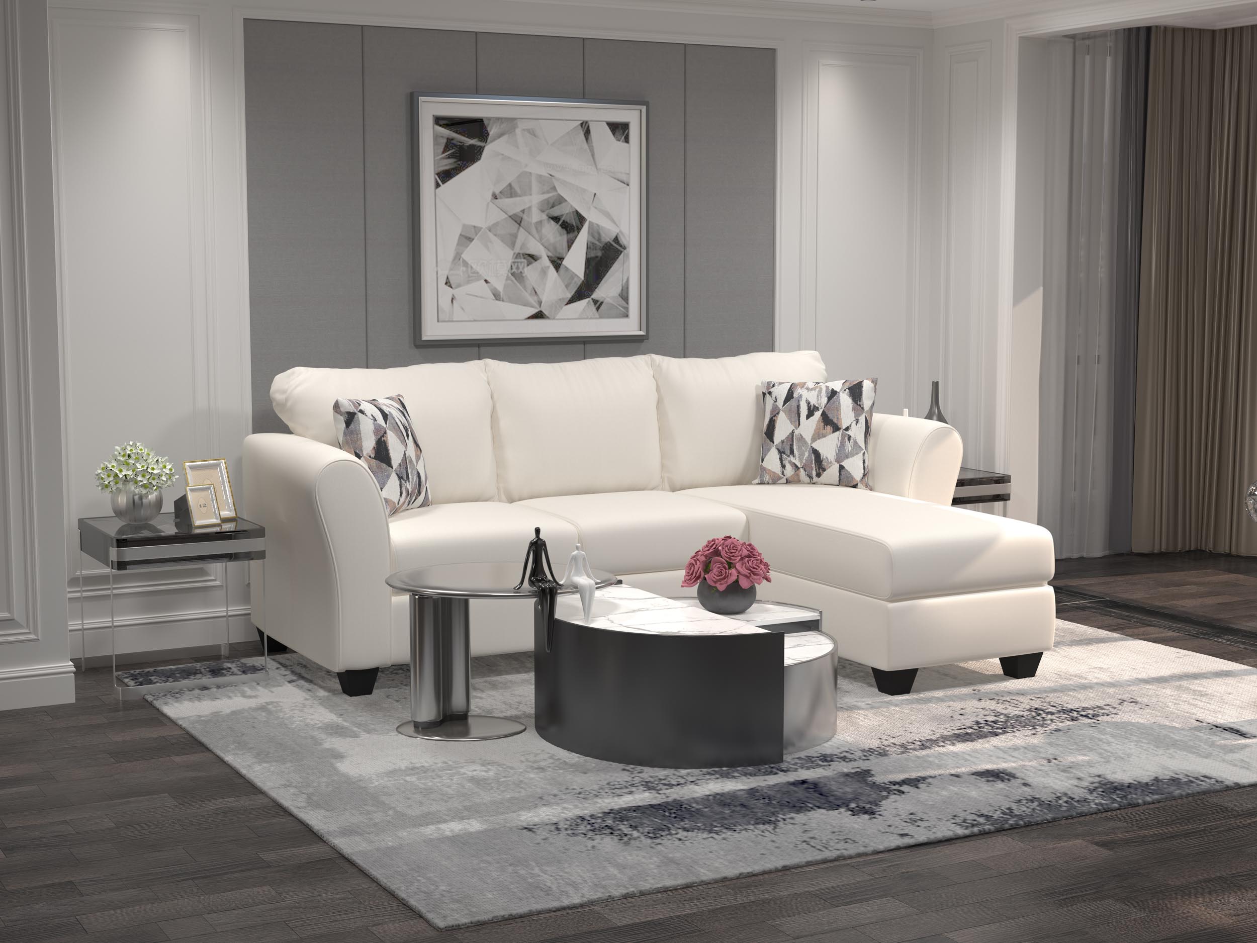 1000 Skylar Chofa with Sofa $695