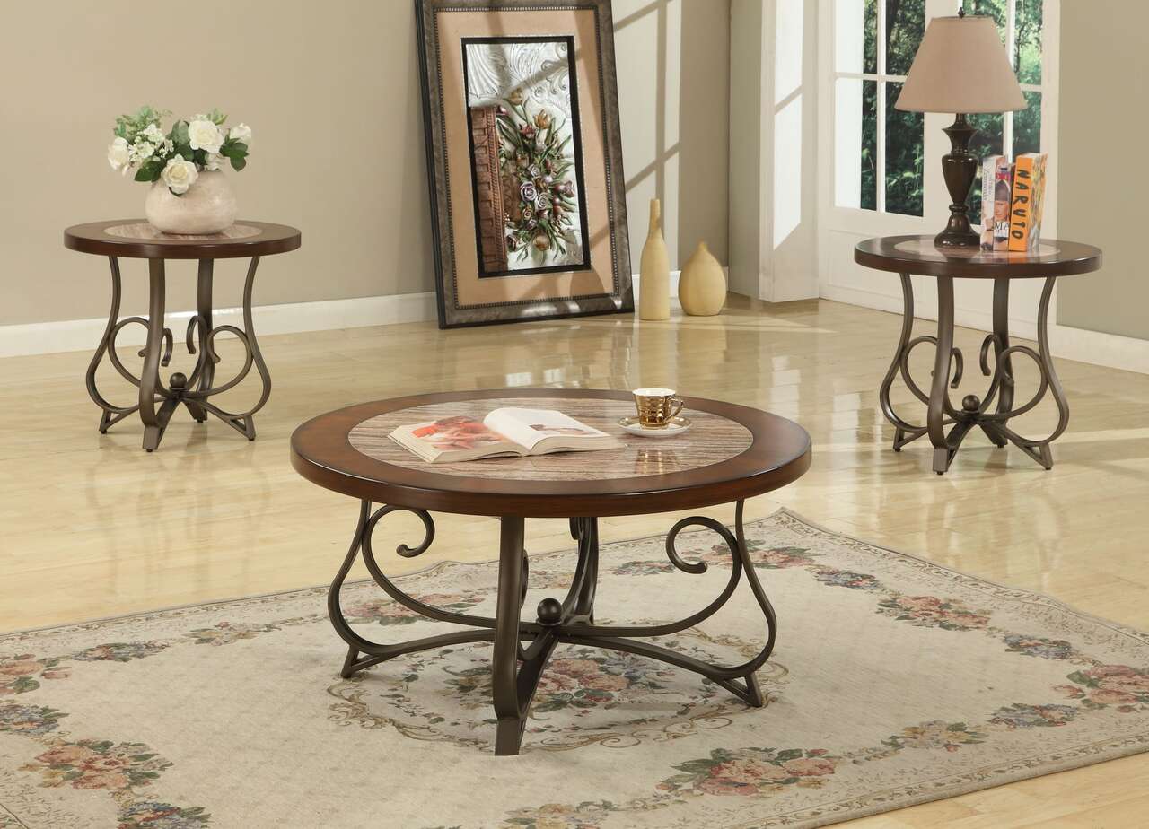 067 Set 3-Pack of Tables - Cherry $395.99