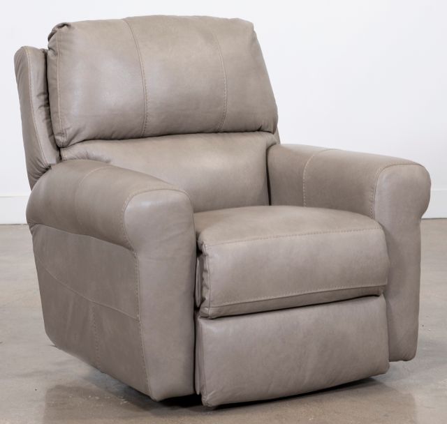 6457 Torretta Italian Leather Recliner in Taupe $725.99