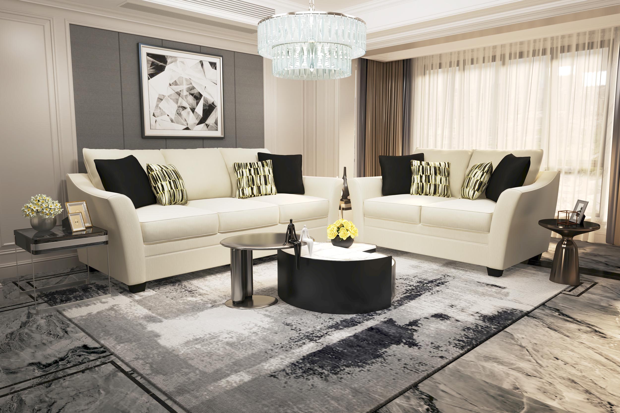 3400 Collection Sofa and Loveseat $1295