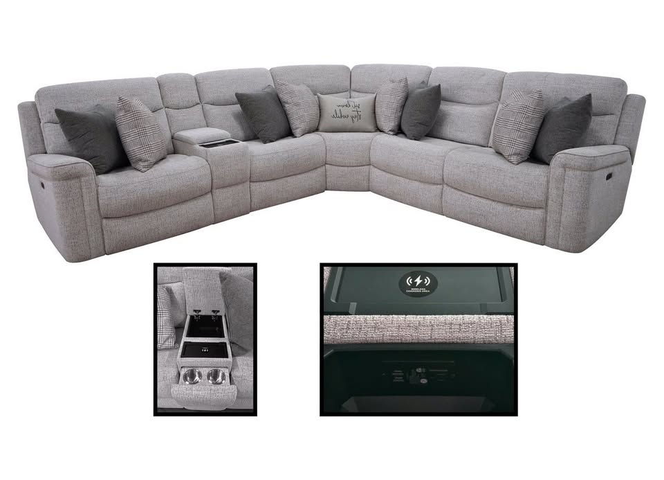 72101 3-Piece Sectional Set: Fluff Daddy Alabaster $1895