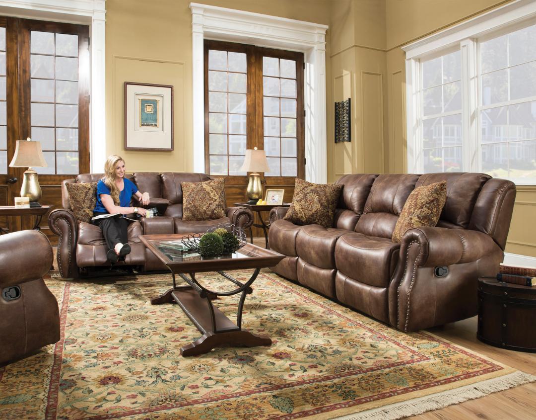 66901 Sofa & Loveseat Waylon Mocha $1695